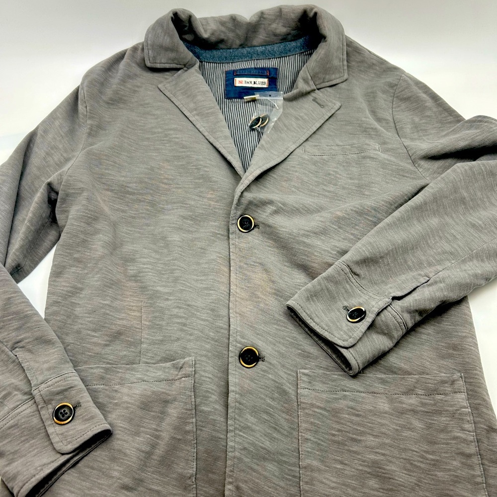 32 Bar Blues Men’s Size Small Jacket Sport Coat Grey